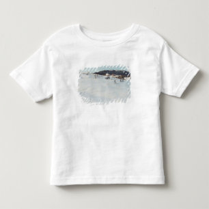 Camiseta De Bebé Un día de invierno en Noruega, 1886