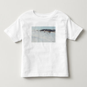 Camiseta De Bebé Un día de invierno en Noruega, 1886