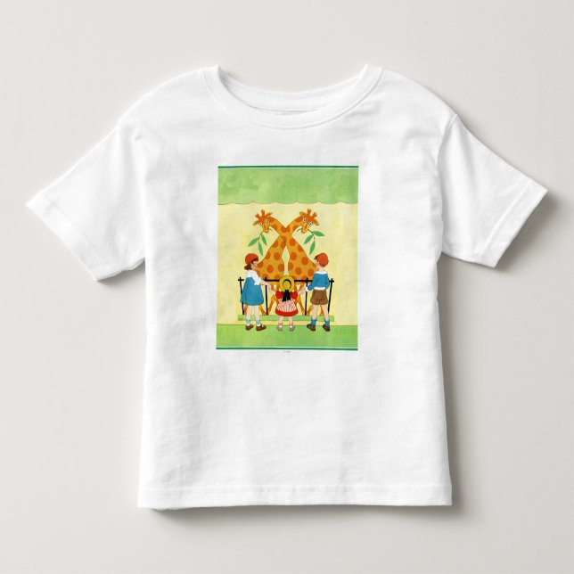 Camiseta De Bebé Un Día En El Zoológico (Anverso)