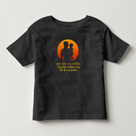 Camiseta De Bebé Un Día Serás Grande Bebé – Amor de Padres Bebé