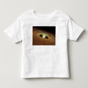 Camiseta De Bebé Un disco de planeta-formación polvoriento en