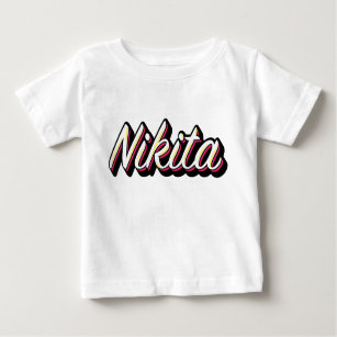 Camiseta De Bebé Un diseño conocido del logotipo de NIKITA