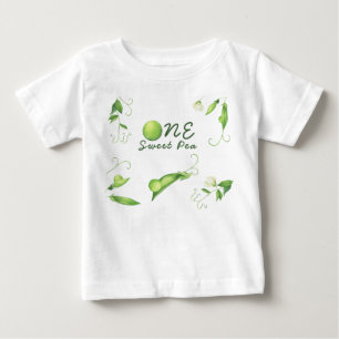 Camiseta De Bebé Un dulce guisante primer cumpleaños