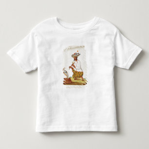 Camiseta De Bebé Un encantador de serpientes indios con una Cobra, 