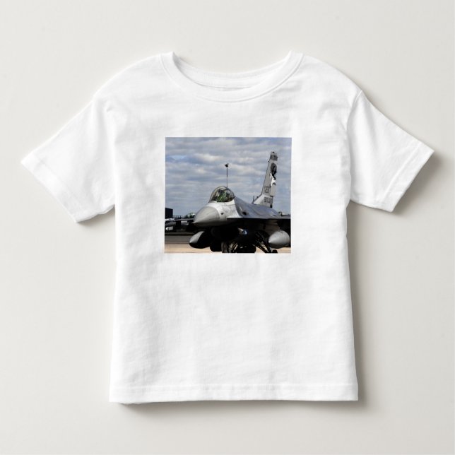 Camiseta De Bebé Un F-16 contra el Halcón (Anverso)