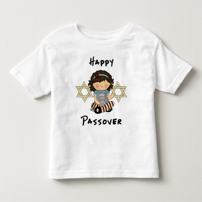 Camiseta De Bebé Un feliz Chica de la Pascua (Anverso)