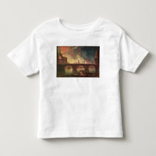 Camiseta De Bebé Un fuego en el Hotel-Dieu en 1772