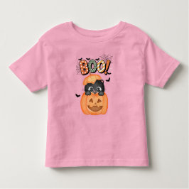 Camiseta De Bebé Un gatito negro lindo listo para botar Halloween