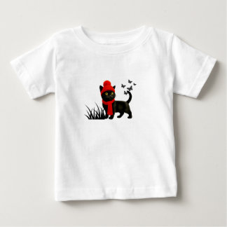Camiseta De Bebé un gato