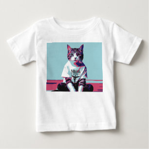 Camiseta De Bebé Un gato chillin'