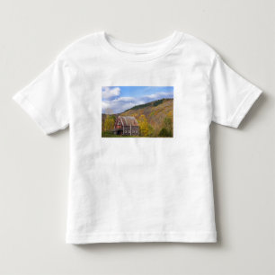 Camiseta De Bebé Un granero en las Green Mountains de Vermont. Hanc