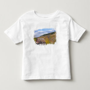 Camiseta De Bebé Un granero en las Green Mountains de Vermont. Hanc
