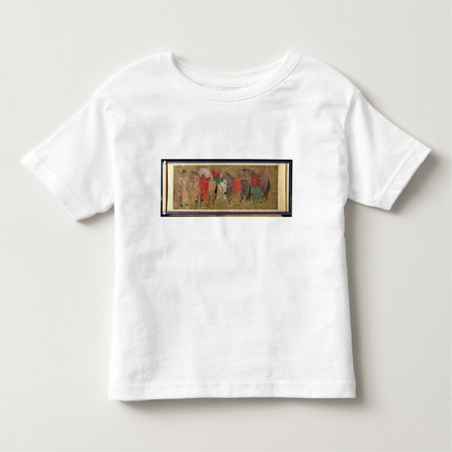 Camiseta De Bebé Un Groom con caballos (Anverso)