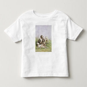 Camiseta De Bebé Un grupo de perros franceses