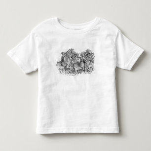 Camiseta De Bebé Un grupo de trompetistas montados