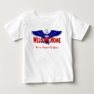 Camiseta De Bebé Un hogar agradable militar