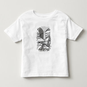 Camiseta De Bebé Un hombre cargando un cañón
