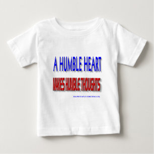 CAMISETA DE BEBÉ UN HUMILDE CORAZÓN