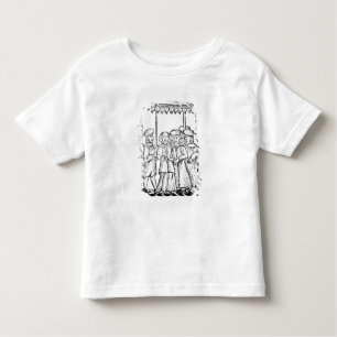 Camiseta De Bebé Un ilustracion de un boda judío