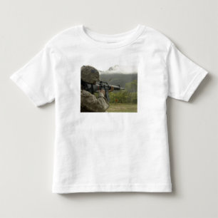 Camiseta De Bebé Un infante de marina conduce los taladros