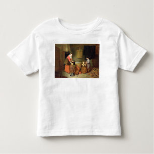 Camiseta De Bebé Un interior de la cocina, siglo XVII
