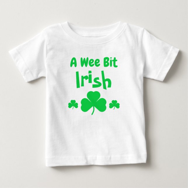 Camiseta De Bebé Un Irlandés De Boca (Anverso)