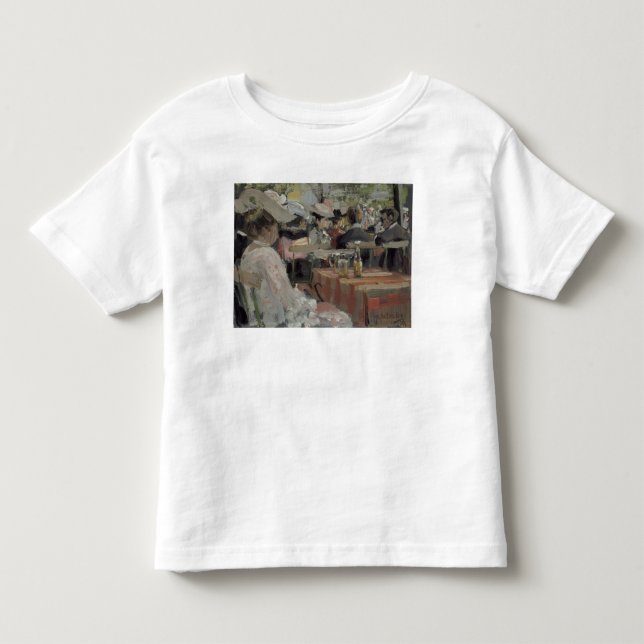 Camiseta De Bebé Un jardín Restaurant, 1906 (Anverso)