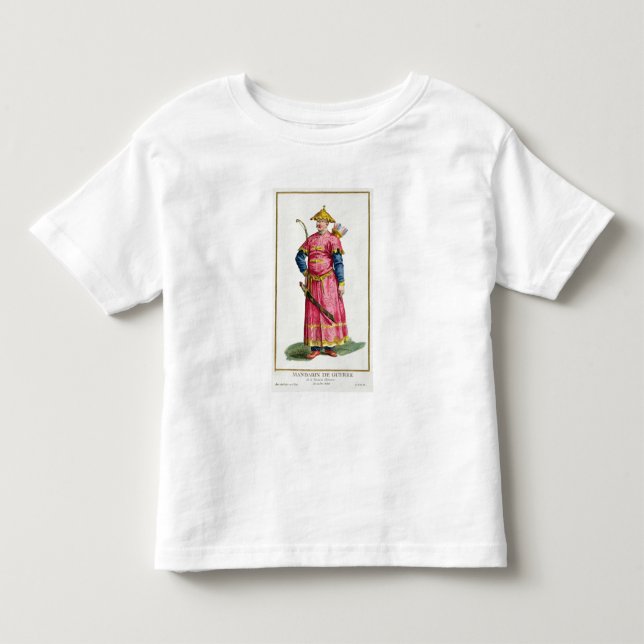 Camiseta De Bebé Un jefe militar del mandarín de 'DES Estampes, (Anverso)
