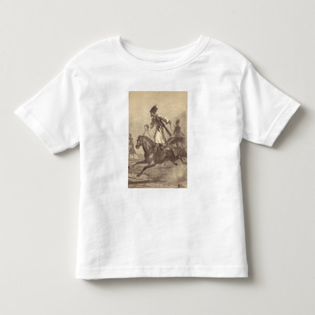 Camiseta De Bebé Un jinete del Cossack (Anverso)