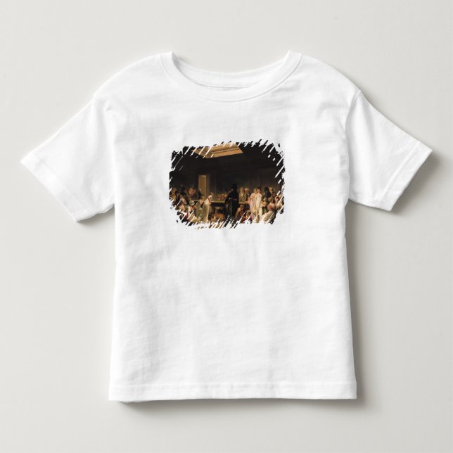 Camiseta De Bebé Un juego de billares, 1807 (Anverso)