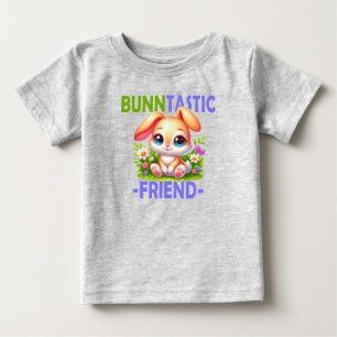 Camiseta De Bebé Un juego de palabras de tu amigo. Personalizado de