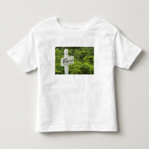 Camiseta De Bebé Un letrero que apunta a la bodega (Cueva) en