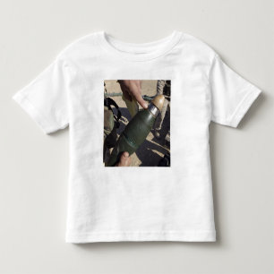 Camiseta De Bebé Un líder del pelotón señala a un ajuste del