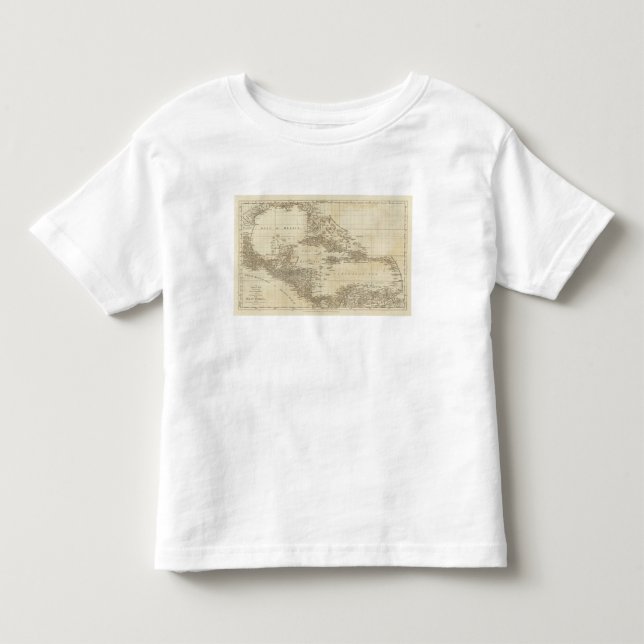 Camiseta De Bebé Un mapa de índice (Anverso)
