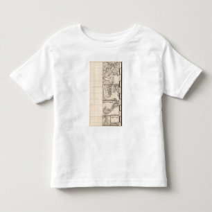 Camiseta De Bebé Un mapa del Imperio británico en la hoja 12 de