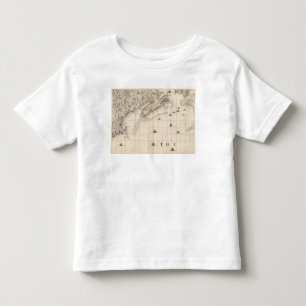 Camiseta De Bebé Un mapa del Imperio británico en la hoja 7 de