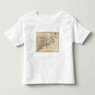 Camiseta De Bebé Un mapa general de las colonias británicas