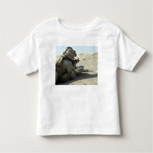 Camiseta De Bebé Un marine dispara un rifle de servicio M16A2