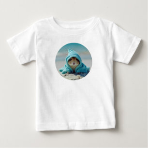 Camiseta De Bebé Un martillo suave en el diseño veraniego playero