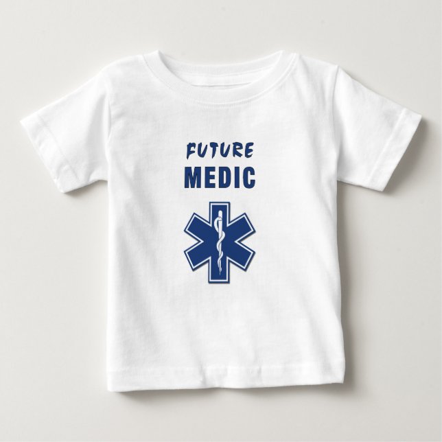 Camiseta De Bebé Un Médico Futuro (Anverso)