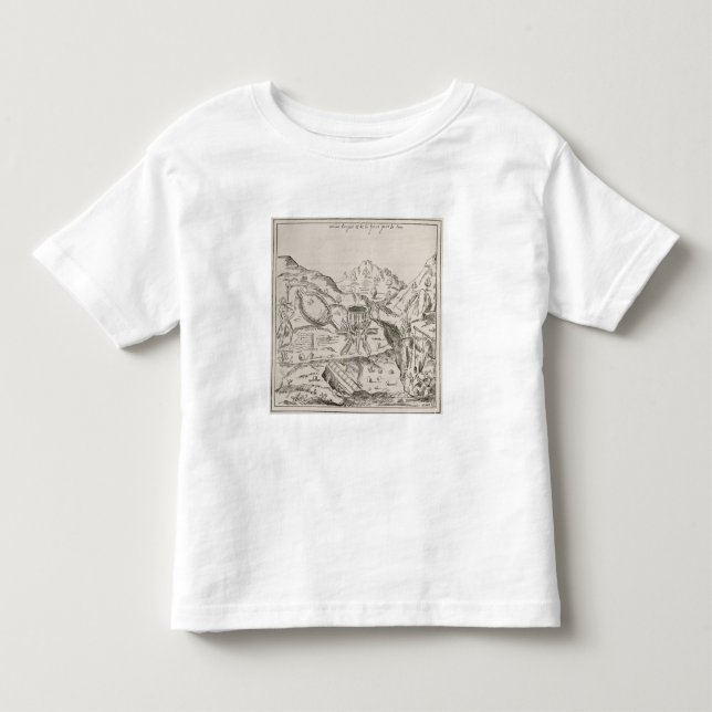 Camiseta De Bebé Un Mine de plata (Anverso)