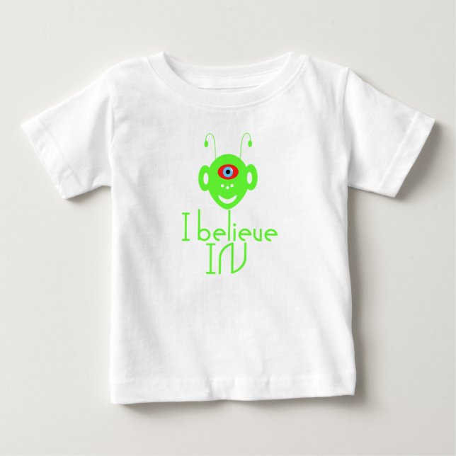 Camiseta De Bebé Un monstruo extraño gracioso (Anverso)