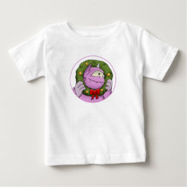 Camiseta De Bebé Un monstruo Navidad milagra una camiseta bebé