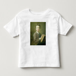 Camiseta De Bebé Un niño con un libro, c.1740