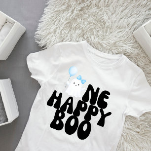 Camiseta De Bebé Un niño feliz de boom Fiesta de primer cumpleaños