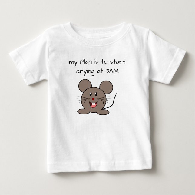 Camiseta De Bebé Un niño pequeño y gracioso (Anverso)