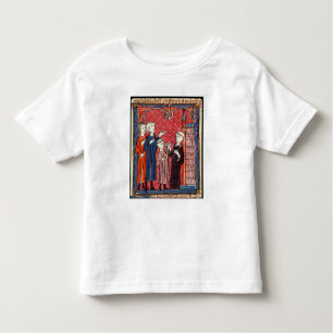 Camiseta De Bebé Un niño traído a un monasterio por sus padres