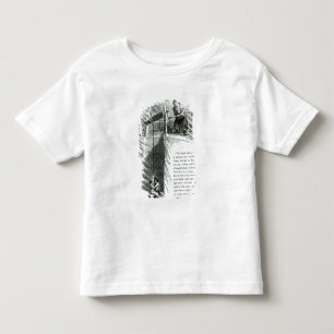 Camiseta De Bebé Un niño y un chica siendo herido en un pozo de min
