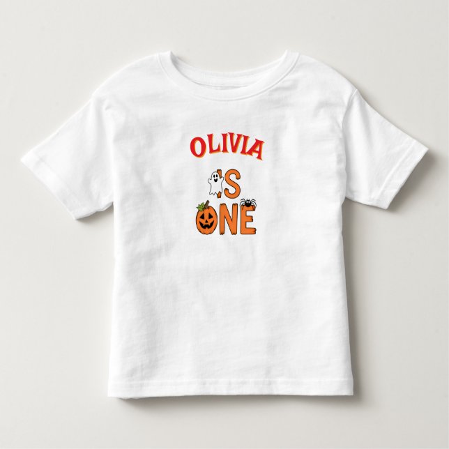 Camiseta De Bebé Un nombre personalizado es un divertido cumpleaños (Anverso)