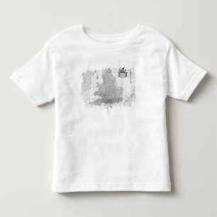Camiseta De Bebé Un nuevo mapa del Reino de Inglaterra